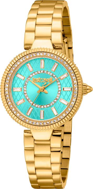 Immagine prodotto Just Cavalli Glam Chic Ostentatious - JC1L308M0055 (Orologio da polso analogico, 30 mm)