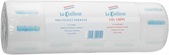 Produktbild Le Coiffeur Halskrepprollen 5 Rollen zu 100 Streifen (Weiss)