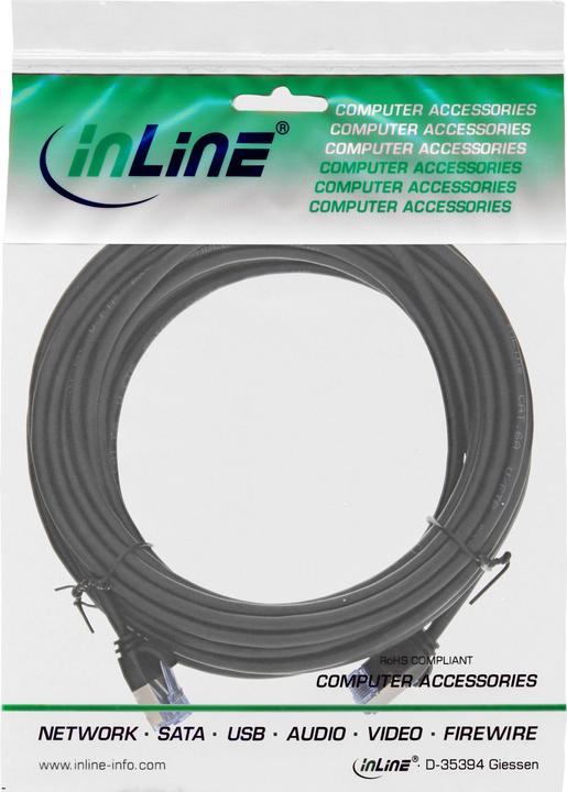 Produktbild InLine Slim Patch-Kabel (U/FTP, CAT6a, 7.50 m)