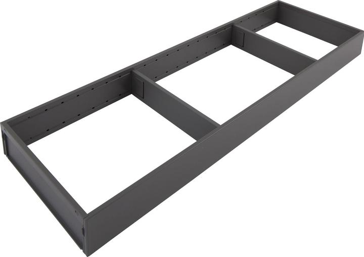 Blum Ambia-Line drawer frame wide - 422x200x50mm, steel indium grey matt