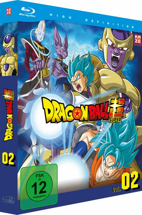 Produktbild Dragonball Super 02. Arc: Goldener Freezer - Episoden 16-27 (Deutsch, Japanisch, Kouhei Hatano, Tatsuya Nagamine, Morio Hatano, Kimitoshi Chioka, 2019)