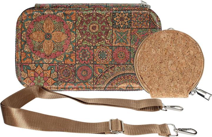 Actual product image Avizar MandalaVibe cork bag
