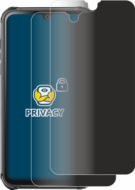 Immagine prodotto BROTECT Pellicola privacy antispia Pellicola di protezione dalla luce blu (2 Pezzo/i, Blackview BV9800 Pro)