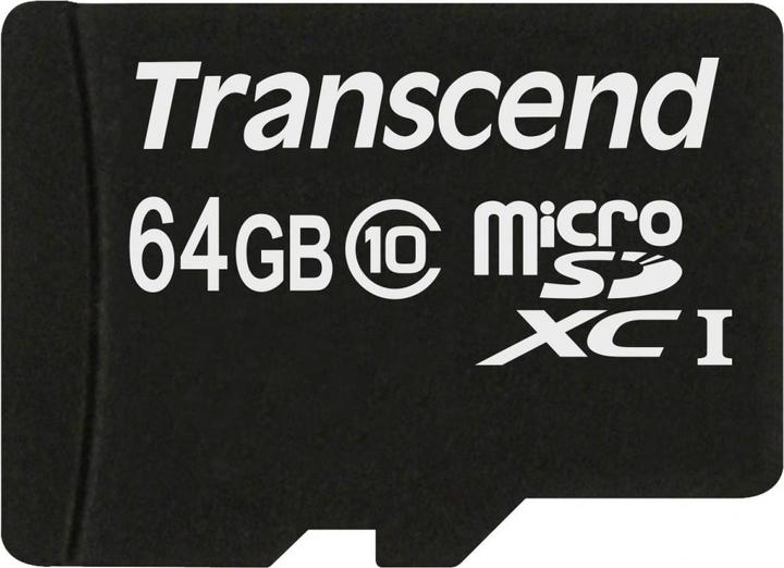 Immagine prodotto Transcend Scheda Micro SDXC (64 GB, microSDXC, U1, UHS-I)