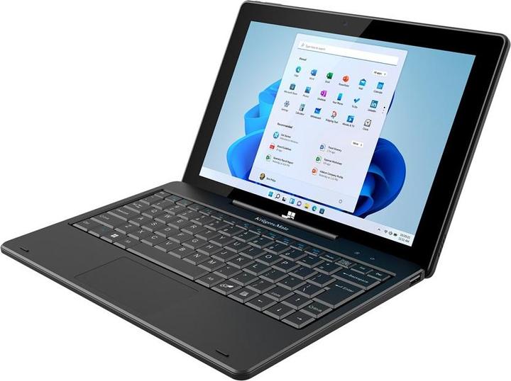 KrugerMatz Tablette 2en1 EDGE 1089 Diagonale 101 HDMI 8256 Go Windows 11 Pro Clavier KM10891 (10.10", 128 Go, Noir)