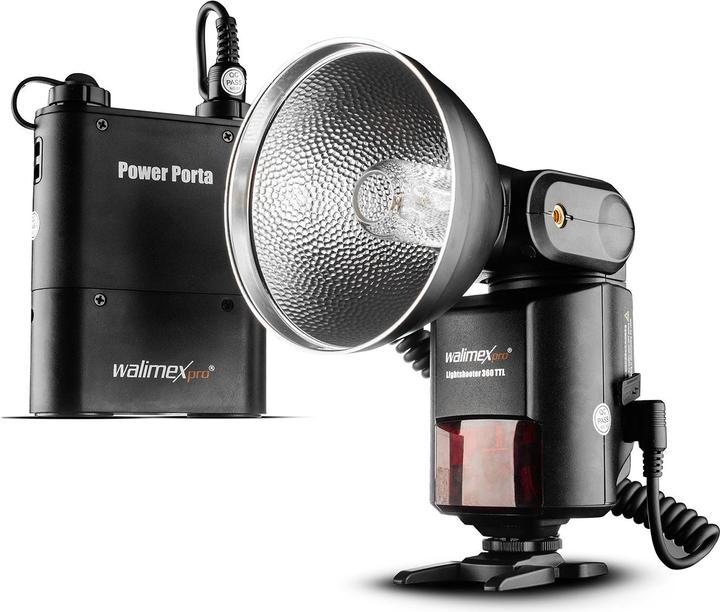Image du produit Walimex Light Shooter 360 TTL Canon + Power Porta (Flash à monter, Canon)