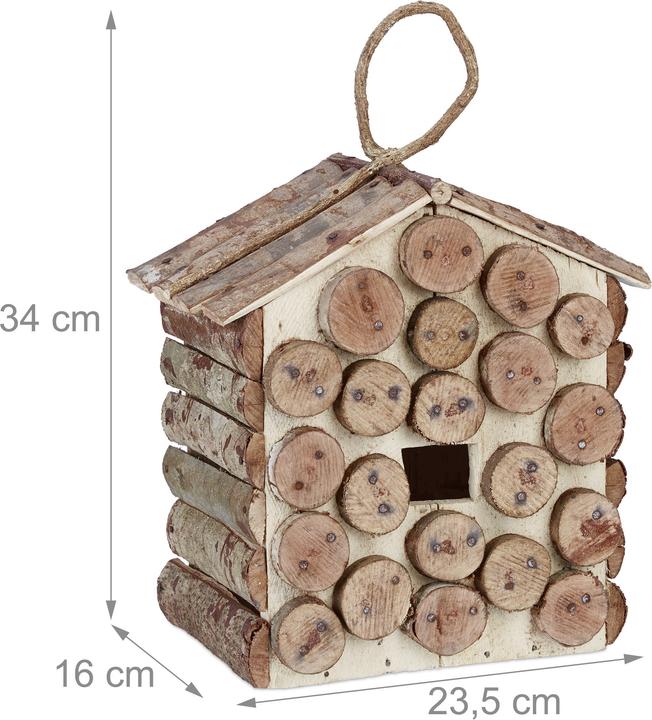 Produktbild Relaxdays Vogelhaus Deko