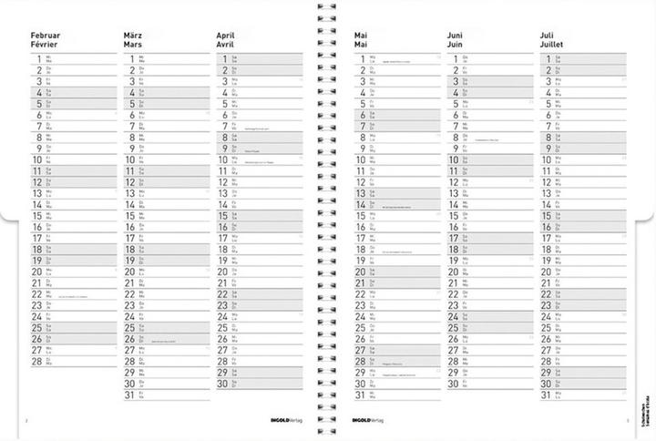 Produktbild Agenda Edition (23 x 30.5 cm, Deutsch, Französisch)