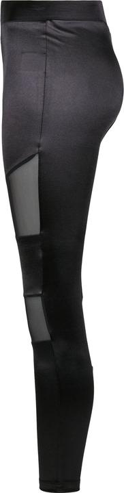 Actual product image Urban Classics Ladies Shiny Tech Mesh Leggings (XS)