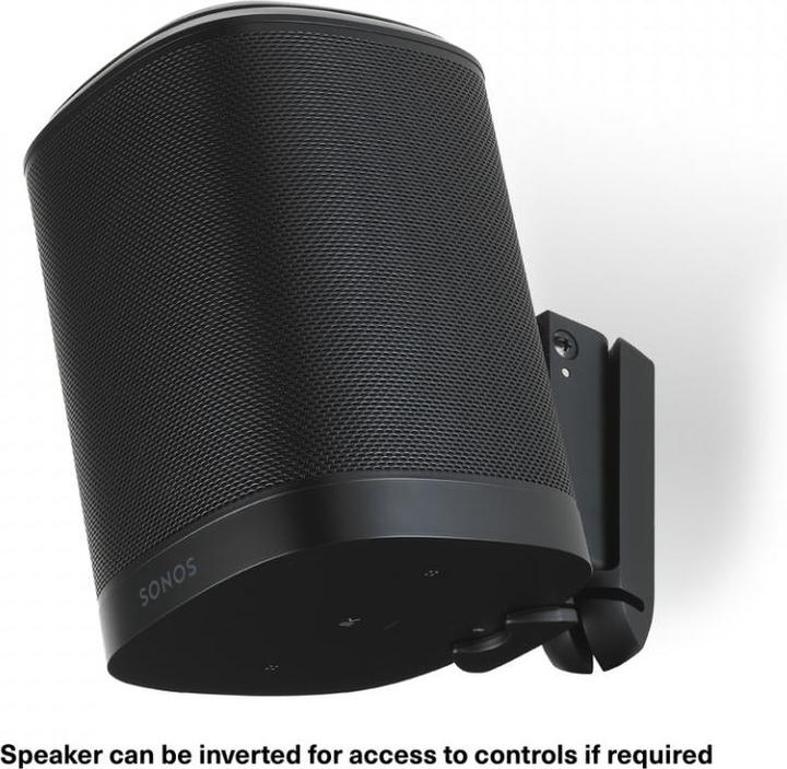 Actual product image Flexson Wall mount for Sonos One and Play:1 (1 pair, Wall installation, Pivoting, Tiltable, Rotatable)