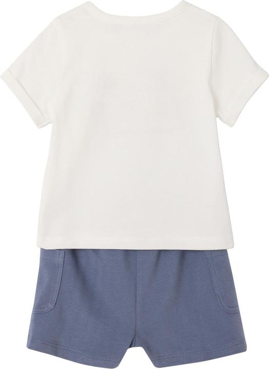 Actual product image Vertbaudet Bio-Kollektion: Baby-Set aus bedrucktem T-Shirt & Shorts (104)