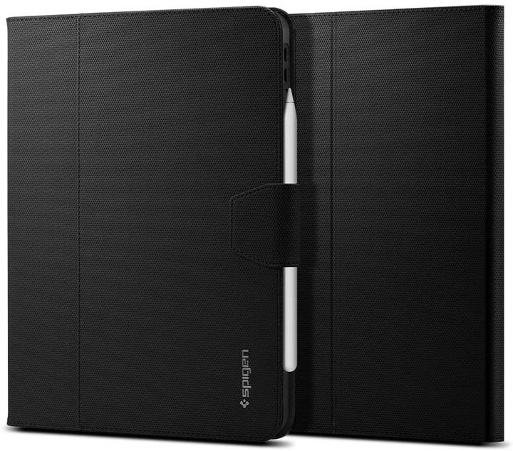 Actual product image Spigen Tablet Case Liquid Air Folio Apple iPad Air 4 2020 Black (iPad Air 2020 (4. Gen))