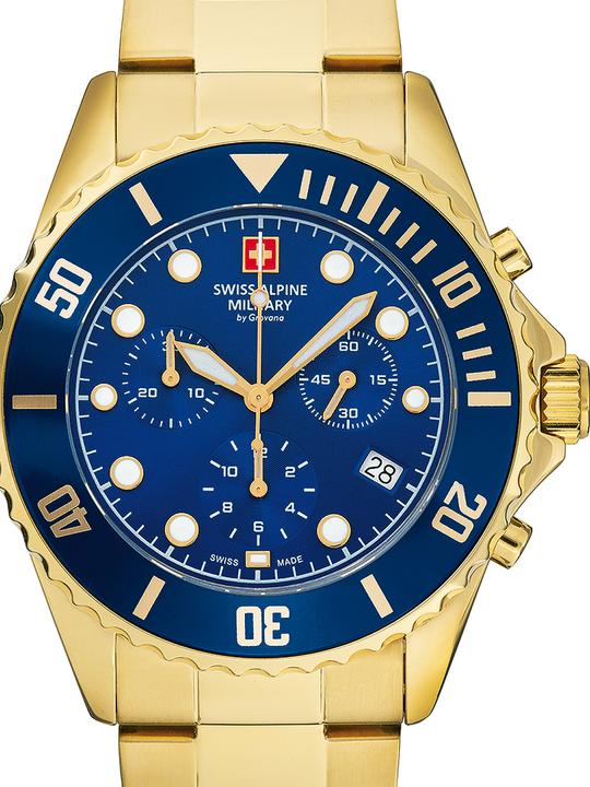Produktbild Swiss Alpine Military 7053.9115 Chronograph 42mm 10ATM (Sportuhr, 42 mm)