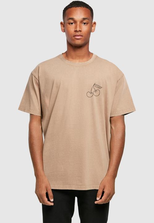 Actual product image Merchcode Cherry Acid Washed Oversize Tee - 112737 (M)