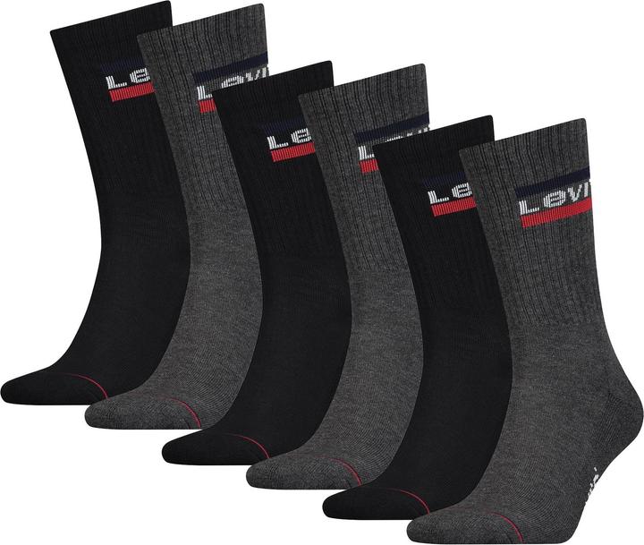Produktbild Levis Socken Sportlich (6er Pack, 39 - 42)