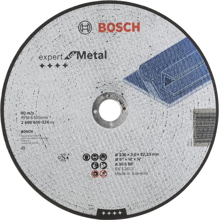 Bosch Professional Zubehör Disco da taglio dritto Expert per