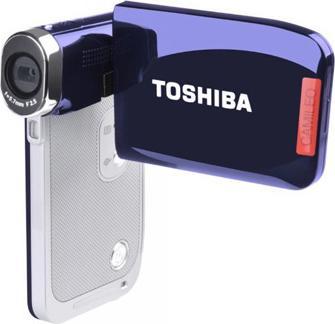 Actual product image Toshiba Camileo P20, FullHD mini camcorder, HDMI, blue (10 x)