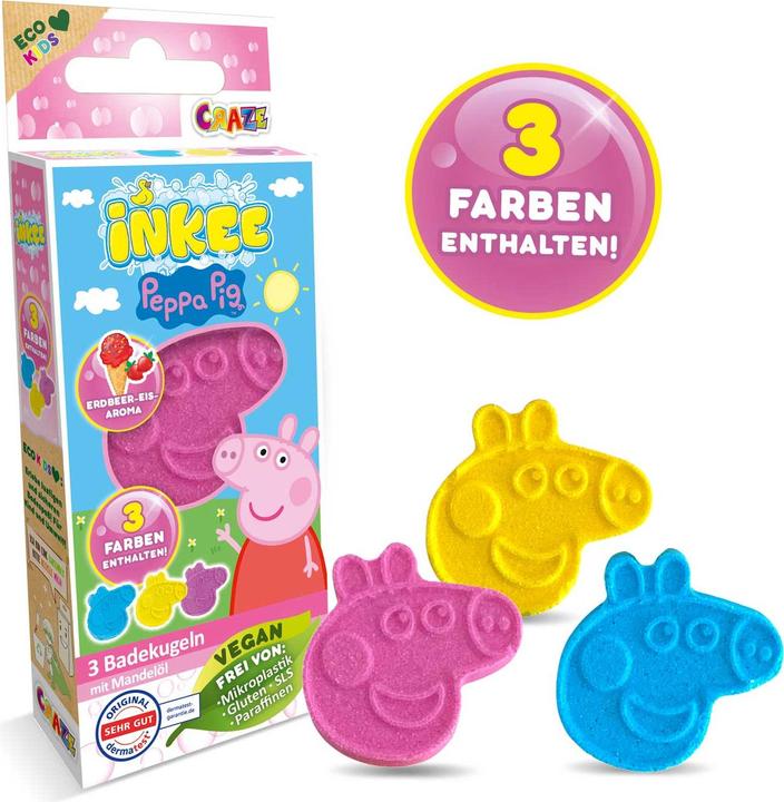 Image du produit Craze Inkee Peppa Pig (Bombe de bain)