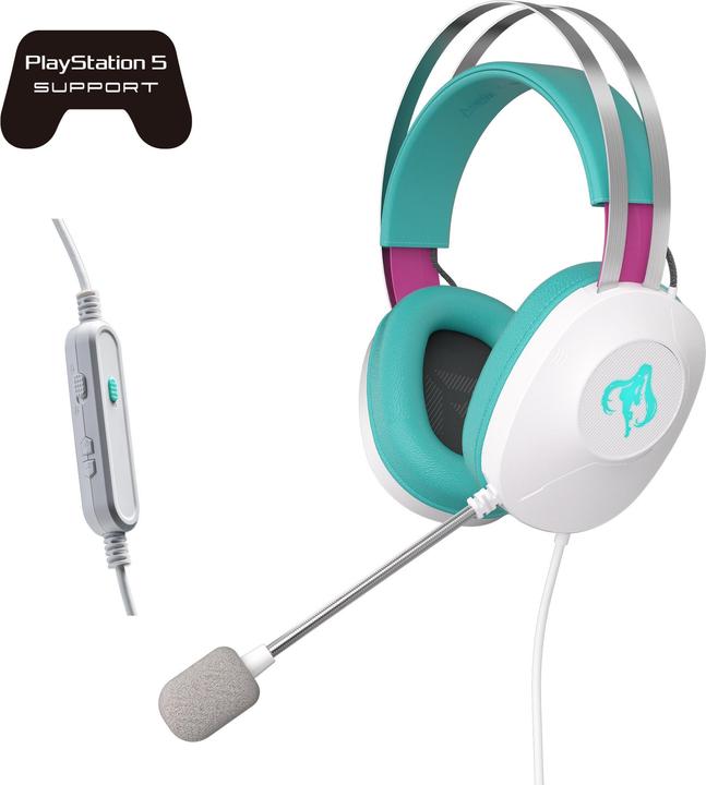 Actual product image ASUS TUF Gaming H1 Gen II Hatsune Miku Edition (Cable)