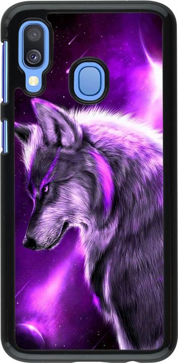 Immagine prodotto PhoneLook Copertina di Purple Sky Wolf (Samsung Galaxy A40)