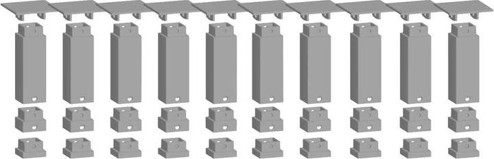 Produktbild Noch 53940 H0, TT, N Easy-Track Pfeiler-Set