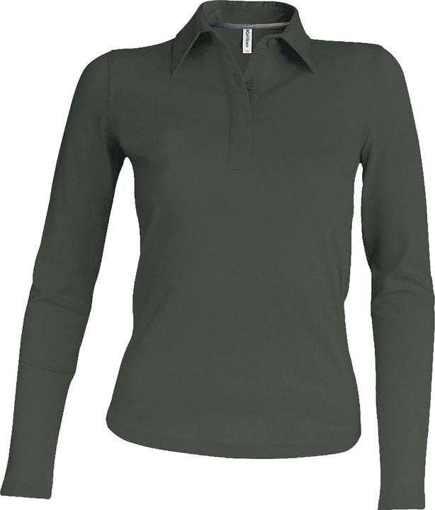 Kariban Damen Poloshirt mit langen Ärmeln