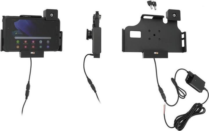 Actual product image Brodit Holder active Samsung Galaxy Tab Active 2 3 Molex Pogo Pin