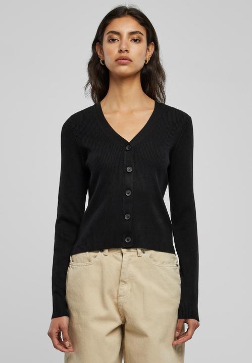 Image du produit Urban Classics Ladies Short Rib Knit Cardigan - 16980 (XXL)