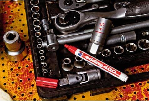 Produktbild Edding 400 (Orange, 1 mm, 1 x)
