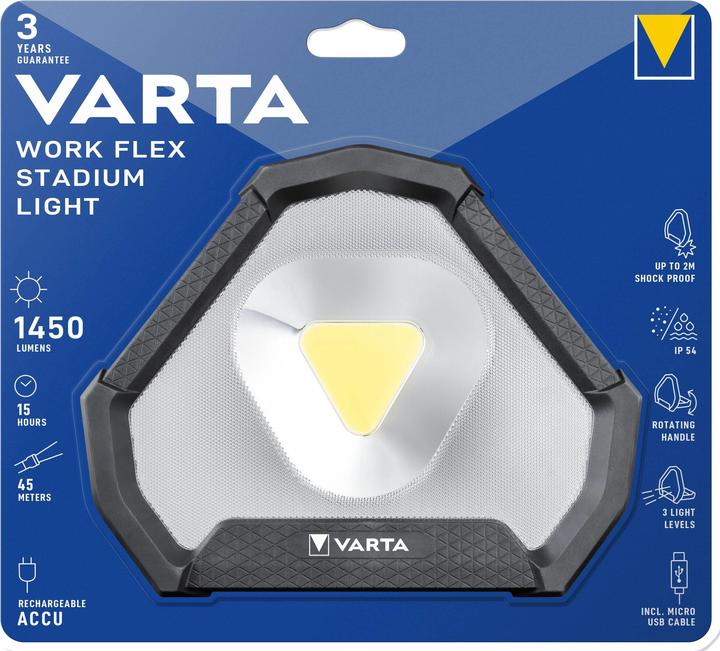 Produktbild Varta Work Flex Stadium Light (1450 lm)