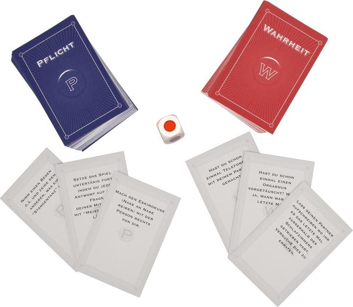 Actual product image Gigimax Game Truth or Dare (Dice games, Dutch)