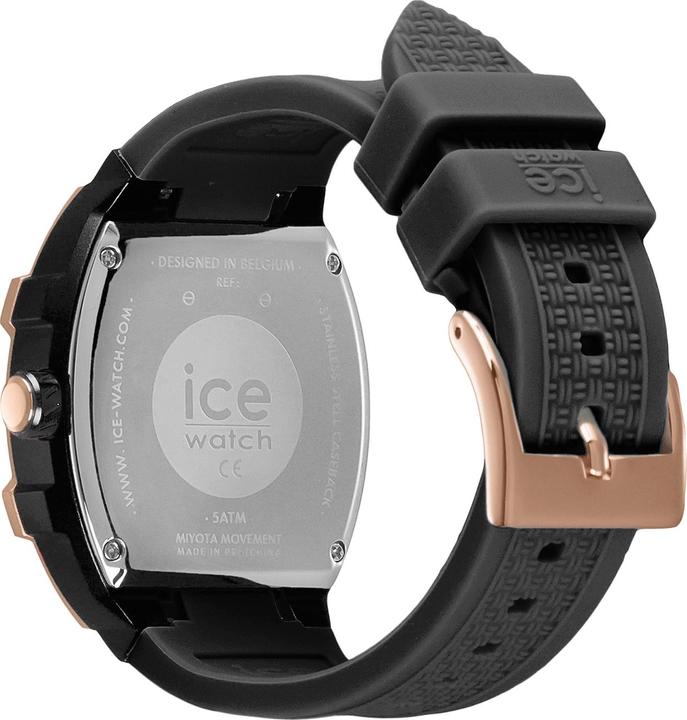 Produktbild ICE Watch Ice Boliday Schwarz Rose Gold Plastic (Analoguhr, 40 mm)
