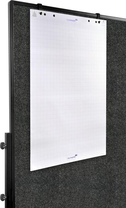 Produktbild Legamaster Moderationswand Premium Plus 120 cm x 150 cm, Anthrazit (Wandtafel, 120 x 150 cm)