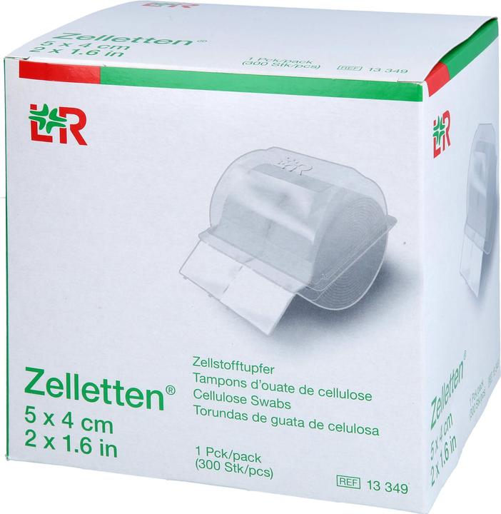Actual product image Lohmann & Rauscher Cellular swabs rolled non-sterile 5 x 4 cm, 300 pcs. swabs