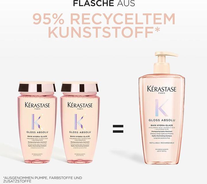 Actual product image Kérastase Bain Hydra-Glaze Gloss Absolu (500 ml, Liquid shampoo)