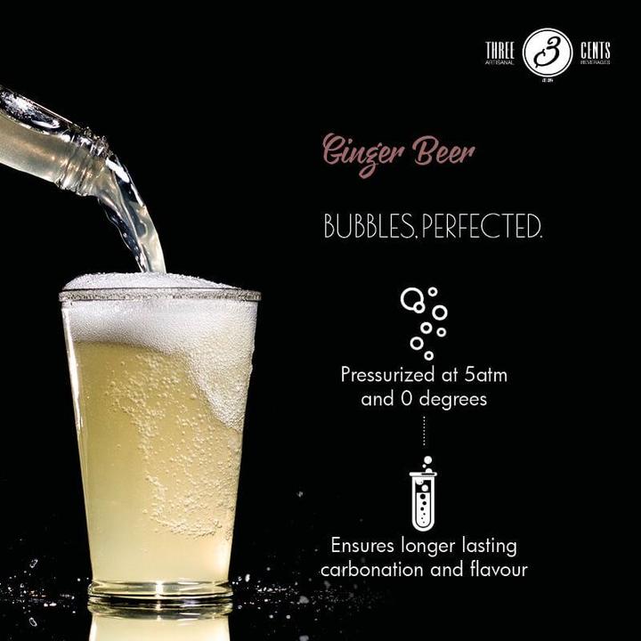 Produktbild Three Cents Ginger Beer (6 x 20 cl)