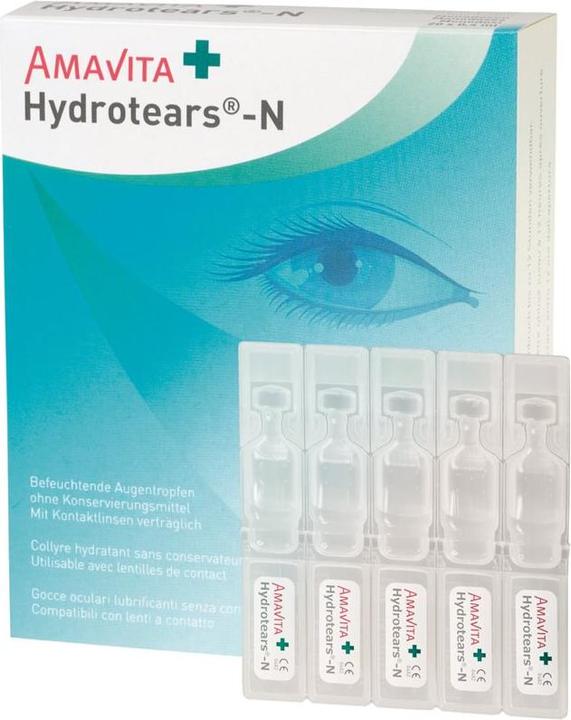 Actual product image Amavita Hydrotears-N Gtt Opht 20 Monodos 0.4 ml (0.40 ml)