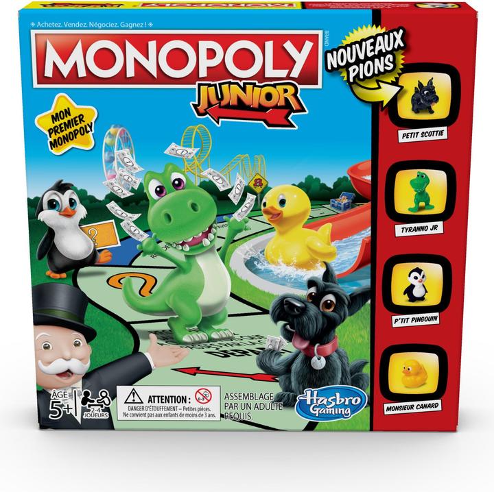 Produktbild Hasbro Gaming Monopoly Junior (Französisch)