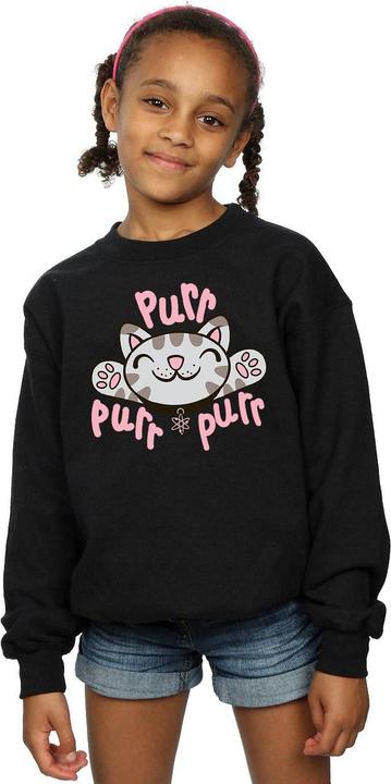 Produktbild Big Bang Theory Soft Kitty Purr Sweatshirt Mädchen (140, 146)