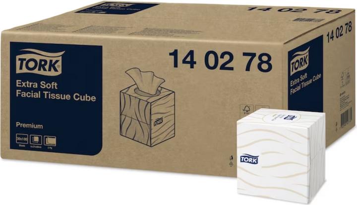 Actual product image Tork Extra soft cosmetic tissues