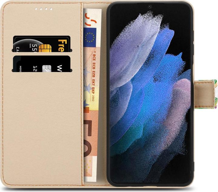 Actual product image Cadorabo Book cover with print (Samsung Galaxy S22 Ultra)