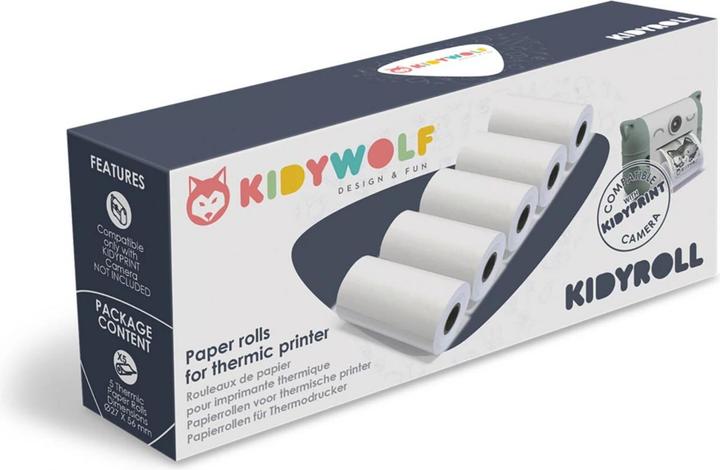 Actual product image Kidywolf Plain paper to instant camera