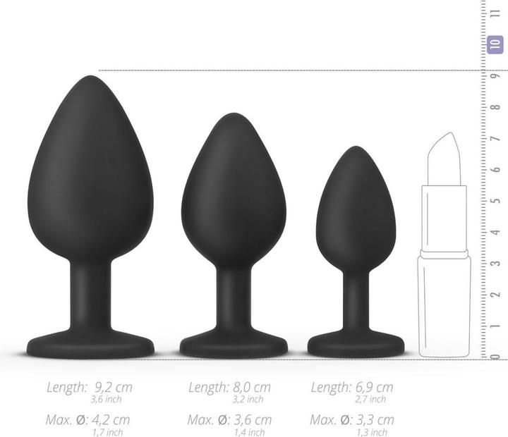 Actual product image Teazers Analplugset