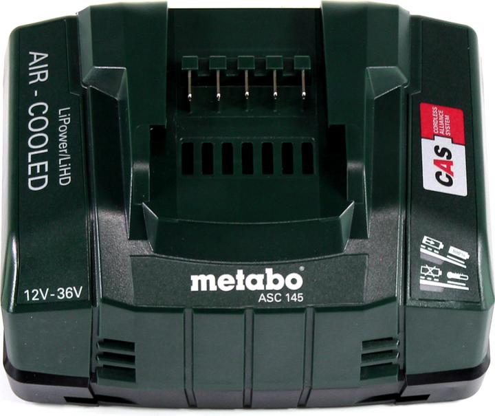 Image du produit Metabo AG 18 Souffleur sur batterie 18 V + 2x batterie LiHD 5,5 Ah + chargeur (Fonctionnement sur batterie, Aspirateurs à feuilles)