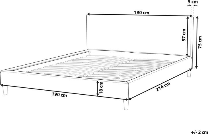 Produktbild Beliani Fitou (180 x 200 cm)