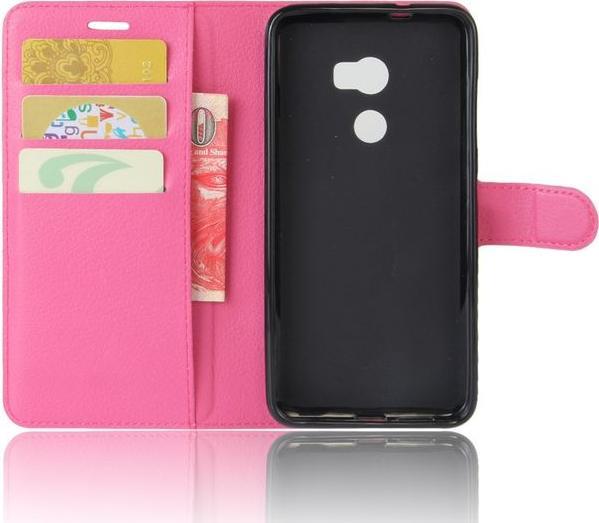 Produktbild MU Classic Litchi Leder Bookcover Series (HTC One X10)