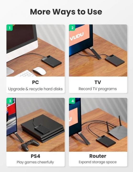 Produktbild Ugreen Hard Drive Gehäuse (2.5")