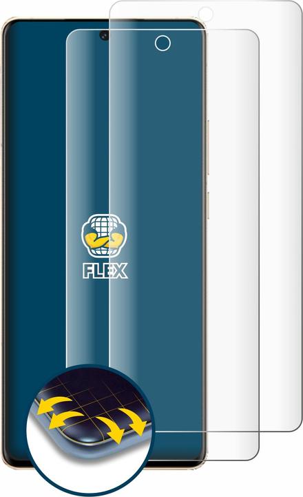 Actual product image BROTECT Full-Cover Protector (2 Piece, Vivo X100 Pro)