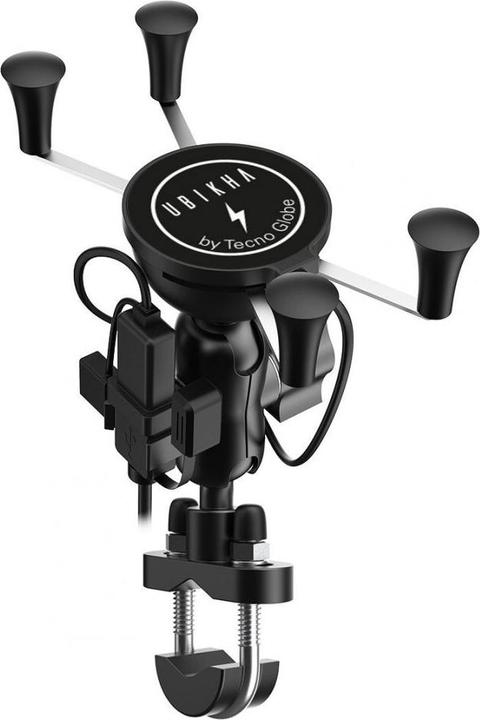 Image du produit Tecnoglobe Support smartphone pour smartphone avec chargeur à induction