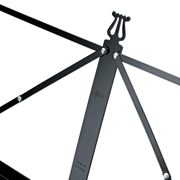Actual product image K&M 101 Music Stand Black with 2 Magnets
